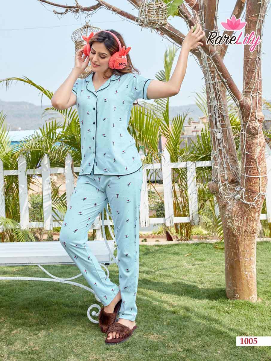 Zil Mil Vol  3 Designer Hosiery Cotton Night Dress