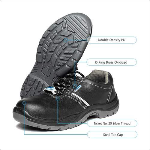 Black Granade Safety Shoes