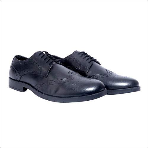 Black Brogue Safety Shoes