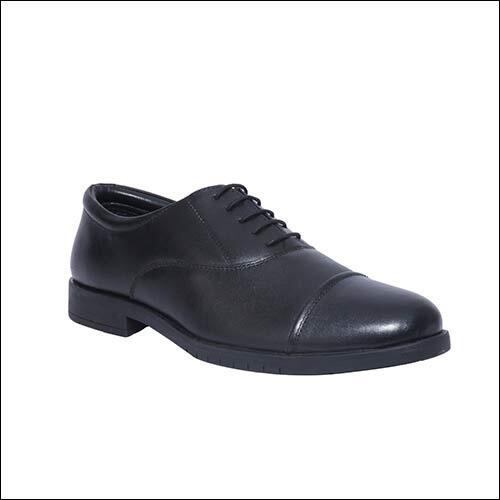 Black Industrial Oxford Safety Shoes