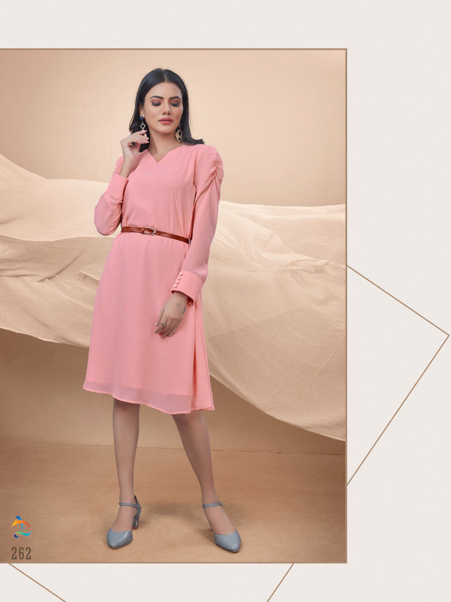 Stella Crush Georgette Wholesale Top Collection