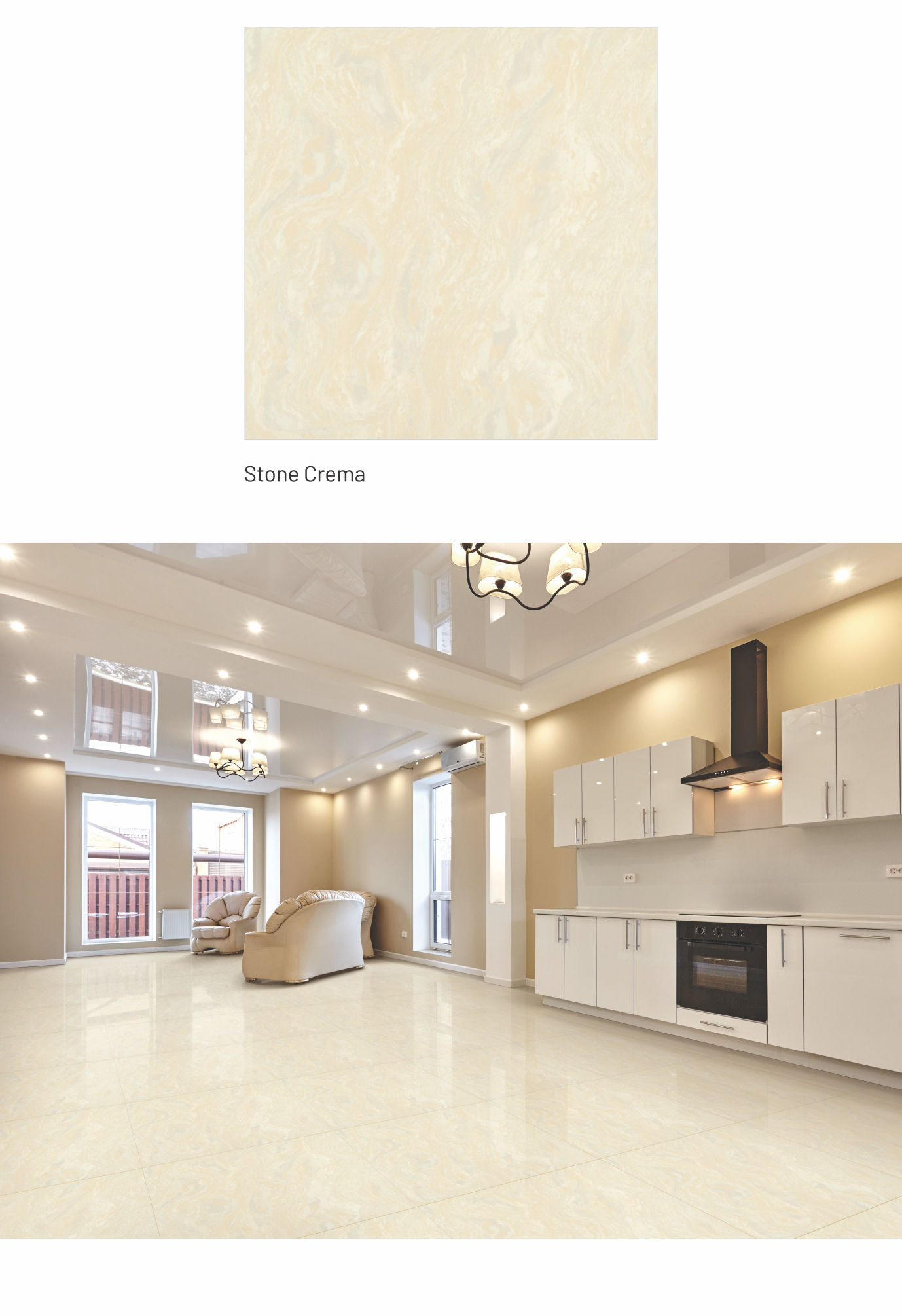 Double Charge Stone White Tiles