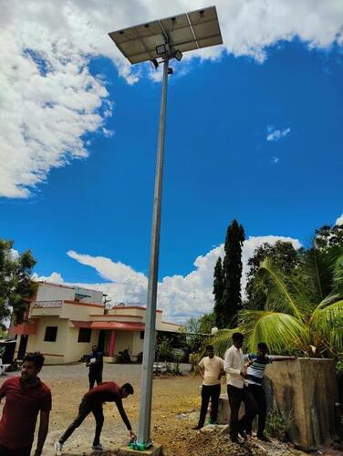  आयरन 40W X 4 सोलर हाई मास्ट लाइट