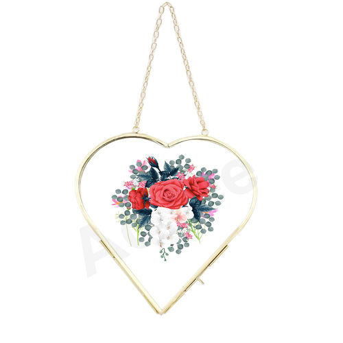 Gold Heart Shape Phto Frame