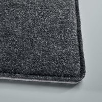 Felt Desk Pad Laptop Keyboard Mouse Pad with Paper and Pen Pocket for Desktops