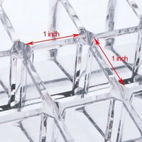 Acrylic 11 Slots Cosmetic Accessories Display Case Organizer Box