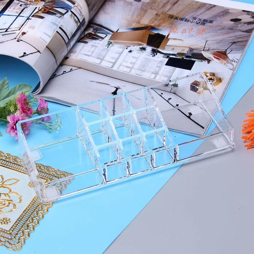 Acrylic 11 Slots Cosmetic Accessories Display Case Organizer Box
