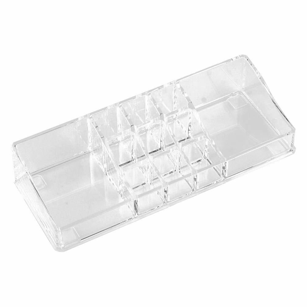 Acrylic 11 Slots Cosmetic Accessories Display Case Organizer Box