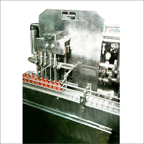 Fully Automatic 6 Head Sanitizer Bottle Filling Machine