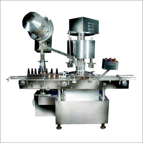 Three Phase  Fully Automatic Screw Capping Machine