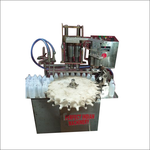 Rotary Litchi Juice 2head Filling And 2head Foil Sealing Machine