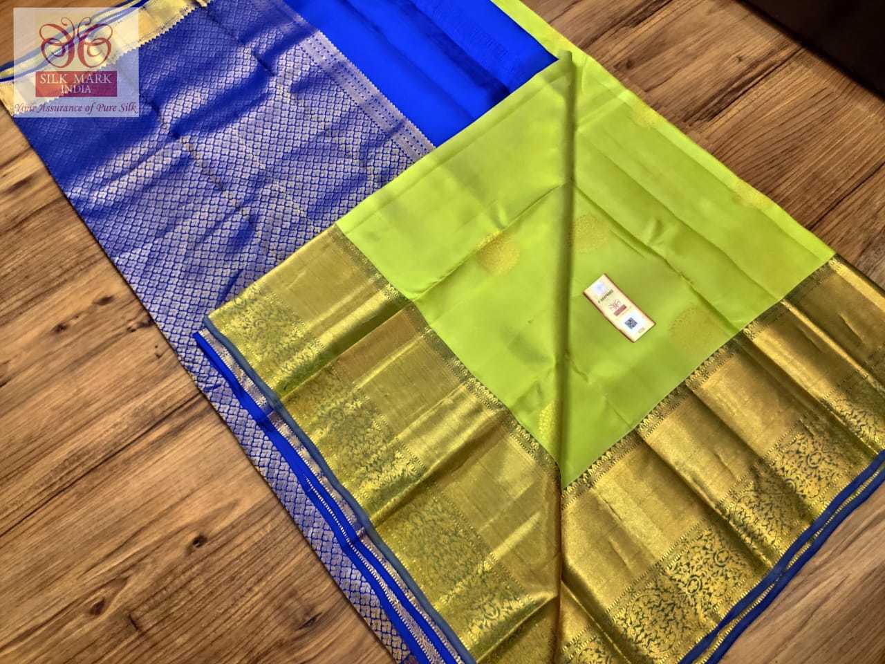 Traditional Pure Kanjivaram Silk With Fancy Border