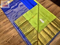 Traditional Pure Kanjivaram Silk With Gold Jarie