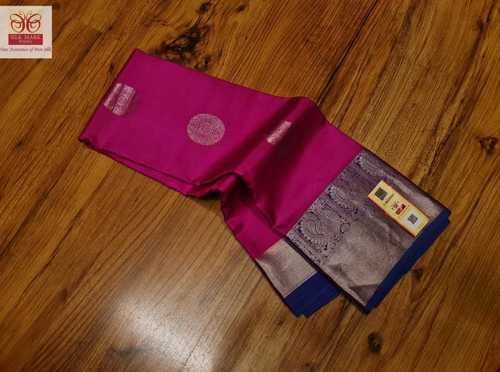 Fancy Jarie Border Kanjivaram Silk Saree