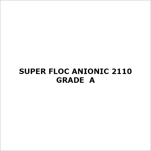 Super Floc Anionic 2110 Grade  A