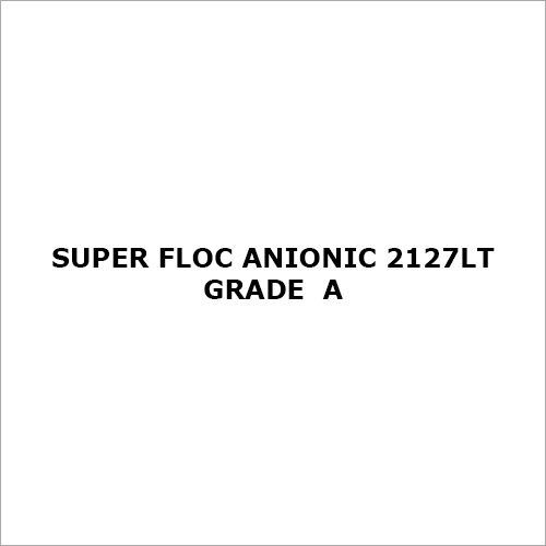 Super Floc Anionic 2127LT Grade  A