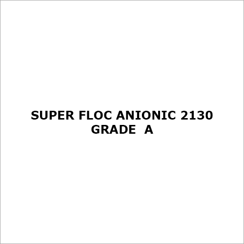 Super Floc Anionic 2130 Grade A