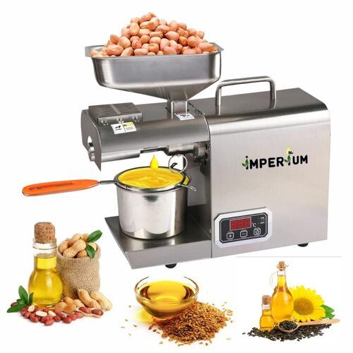 Imperium Domestic Mini Stainless Steel Oil Press Machine With Temperature Controller