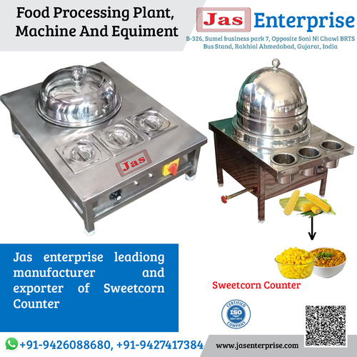 Stainless Steel Sweet Corn Counter