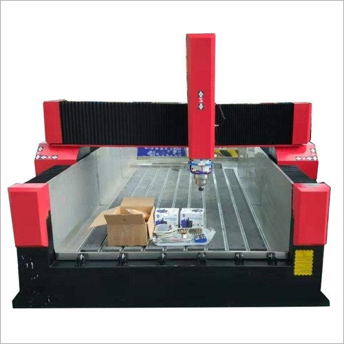 Low Energy Consumption Mild Steel Stone Cnc Router Machine