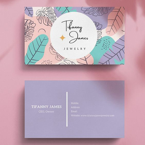 Printed Business Card