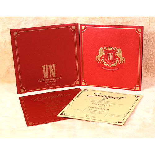 Luxury Wedding Card