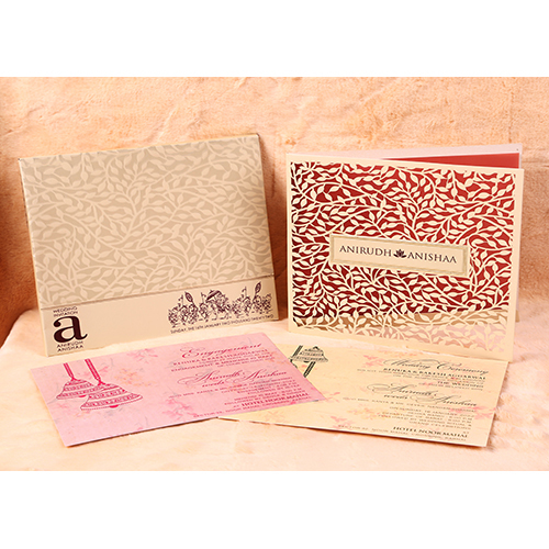 Classy Wedding Card