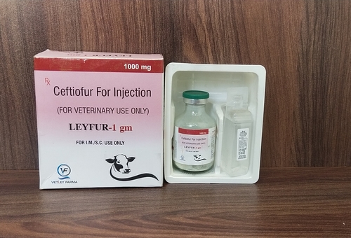 Ceftiofur Injection 1000 mg in PCD For Veterinary use