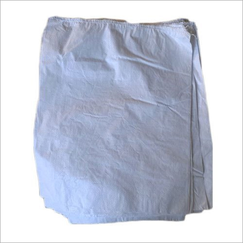 Pp Polypropylene White Plain Sack Bag