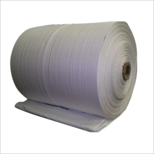 White PP Woven Fabric Roll