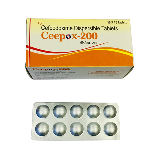 Cefpodoxime Dispersible Tablets