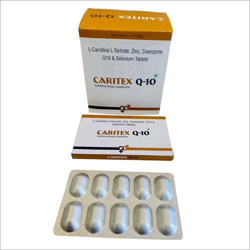 L Carnitine L Tartrate Zinc Coenzyme Q10 And Selenium Tablets Dry Place