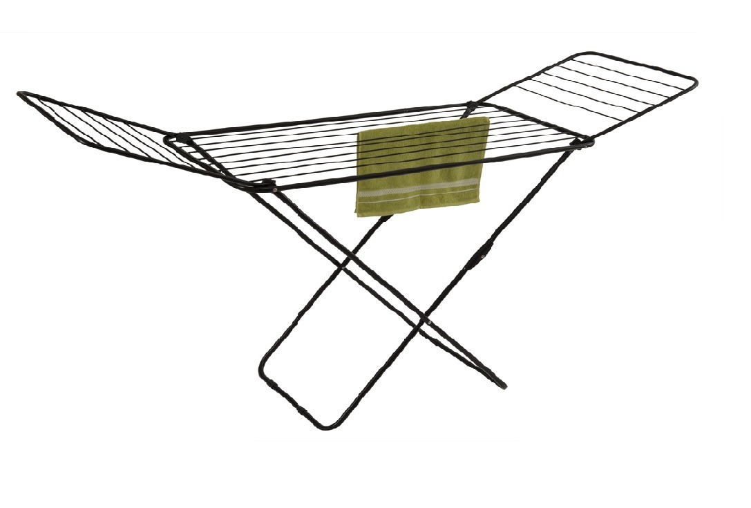 Butterfly Cloth Drying Stand Black