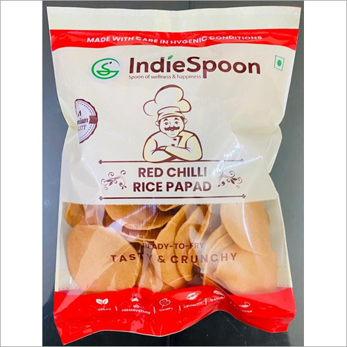 Red Chilli Rice Papad By S R FOODS