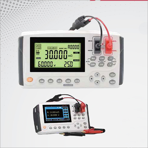 Semco SI HP 3554A 100V - Semco Battery IR Tester Along with Clip Type Probes