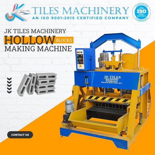 Mild Steel Blocks Making Machine By M/s J K TILES MACHINERY