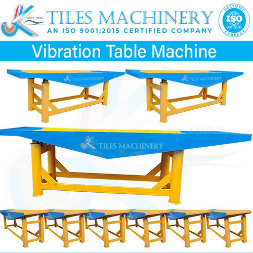 IRON Interlock Block Vibrating Table