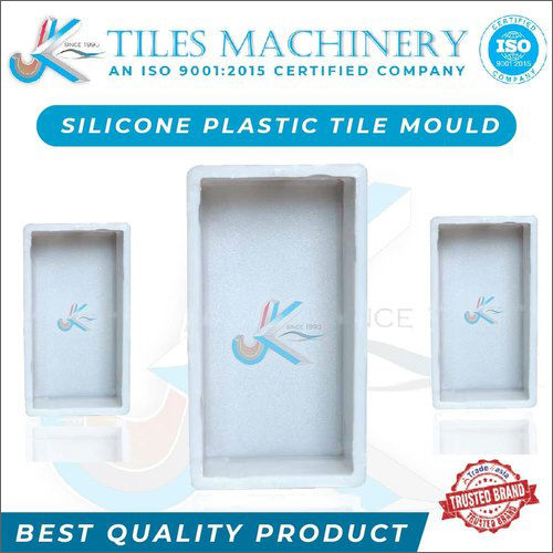 Rectangular BRICK Plastic Zig Zag Mould