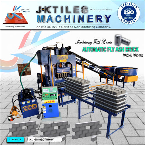 Automatic Three Phase  Fly Ash Brick Making Machine