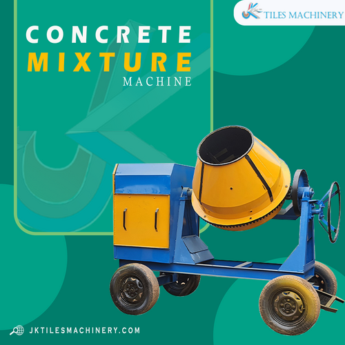 Semi Automatic Self Loading Concrete Mixing Machine