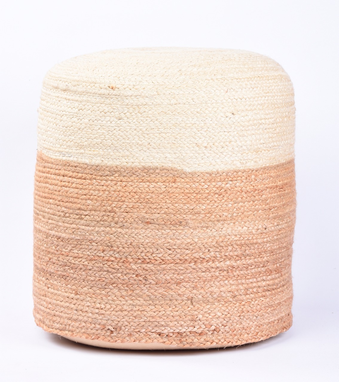 100% Natural Jute Poufs