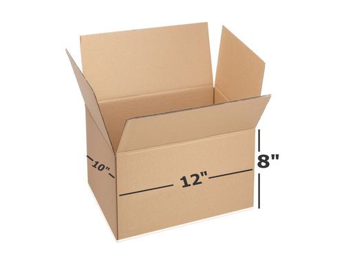 Box Brother 3 Ply Brown Corrugated Box Packing Box Size: 12x10x8 Length 12 Inch Width 10 Inch Height 8 Inch