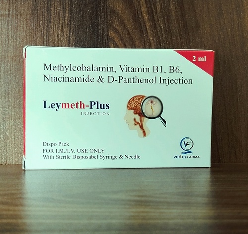 Methylcobalamin  vitamin B1 B6 Niacinamide  D Panthenol Injection in PCD franchise on monopoly basis