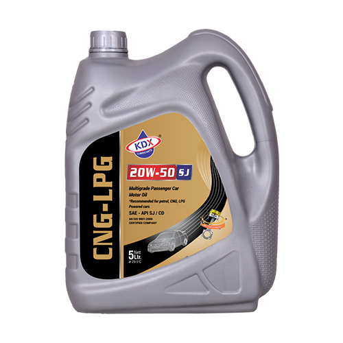 5 Ltr CNG-LPG 20W50 Car Engine Oil CNG car oil