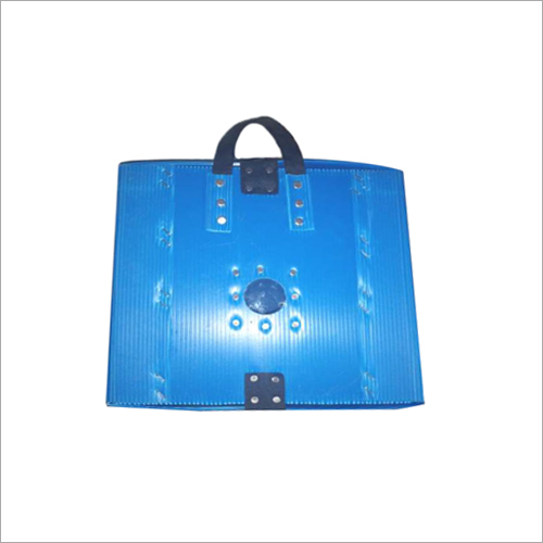 Blue PP Corrugated Box