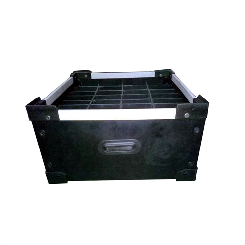 Black PP Corrugated Crates