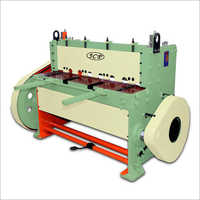 Mechanical Under Crank Shearing Machine