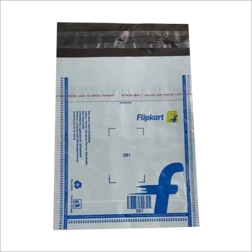 Flipkart White Tampered Proof HDPE Courier Bag