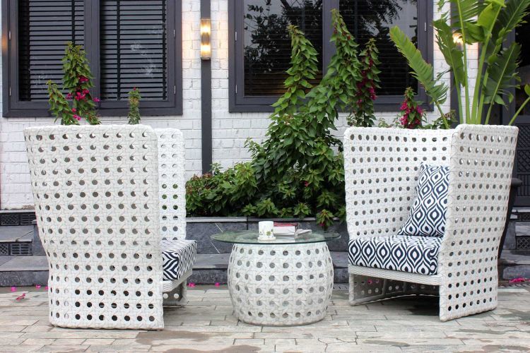TABLE CHAIR SET(WHITE)