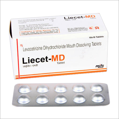 Levocetirizine Dihydrochloride Mouth Dissolving Tablets